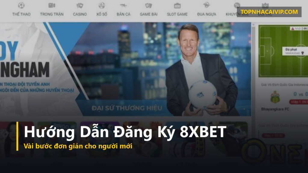 đăng ký nhà cái 8XBET