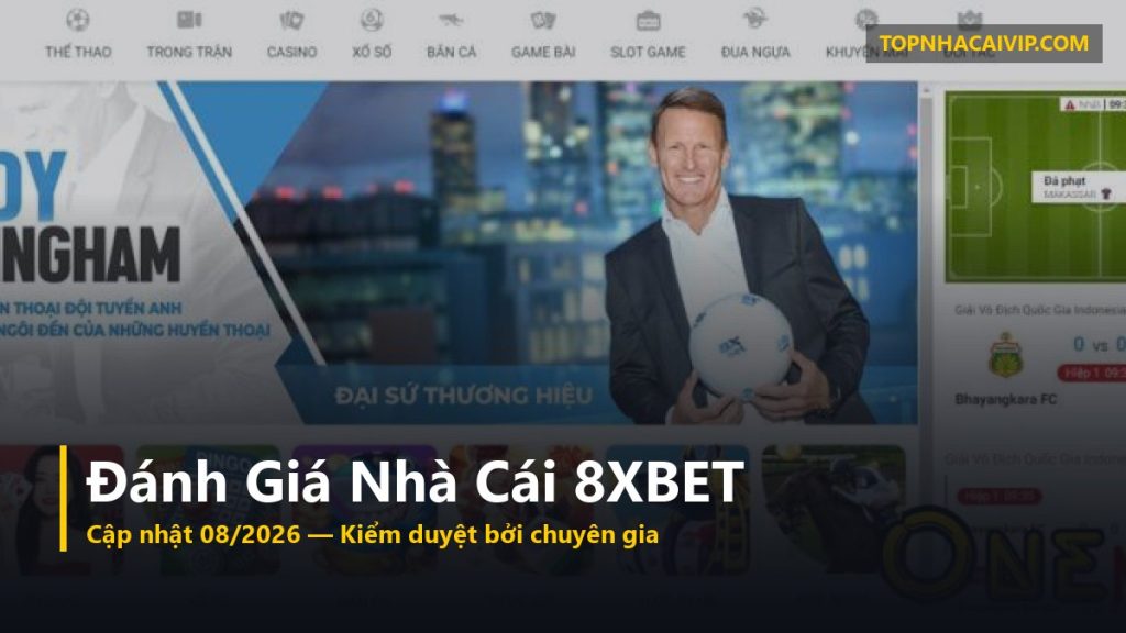 nhà cái 8XBET — đánh giá chi tiết