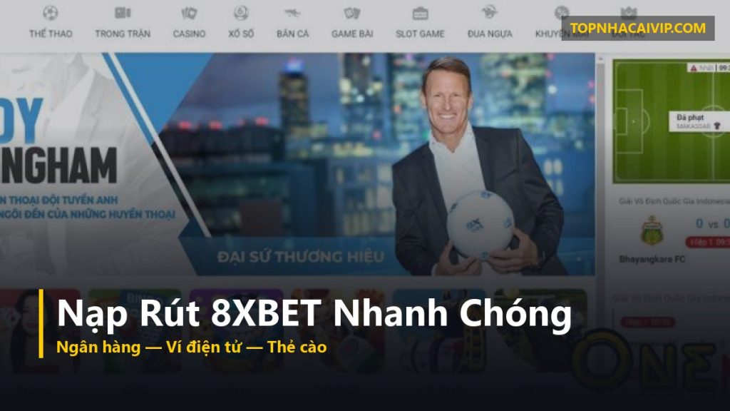 nạp rút nhà cái 8XBET