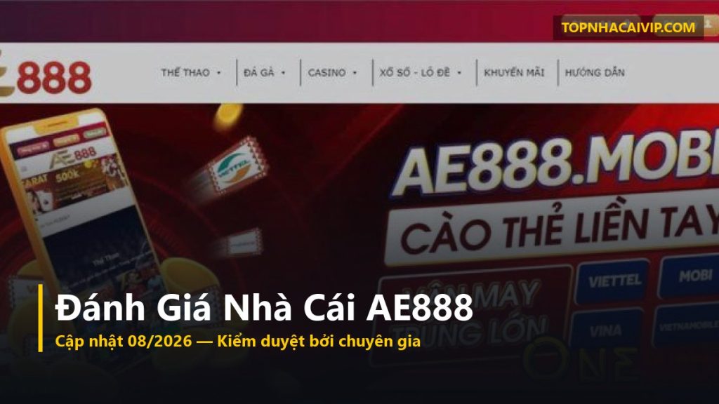 nhà cái AE888 — đánh giá chi tiết