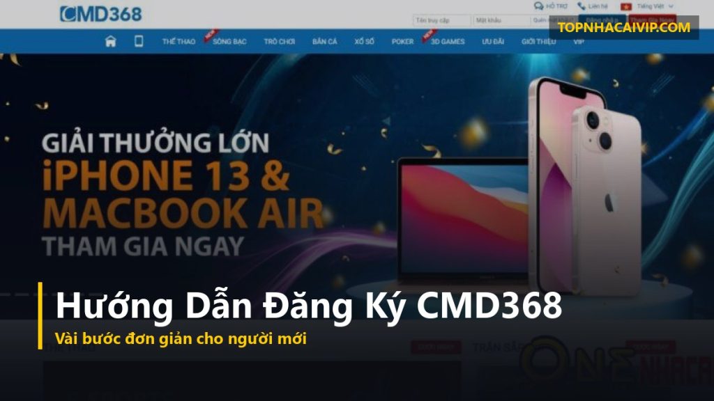 đăng ký nhà cái CMD368