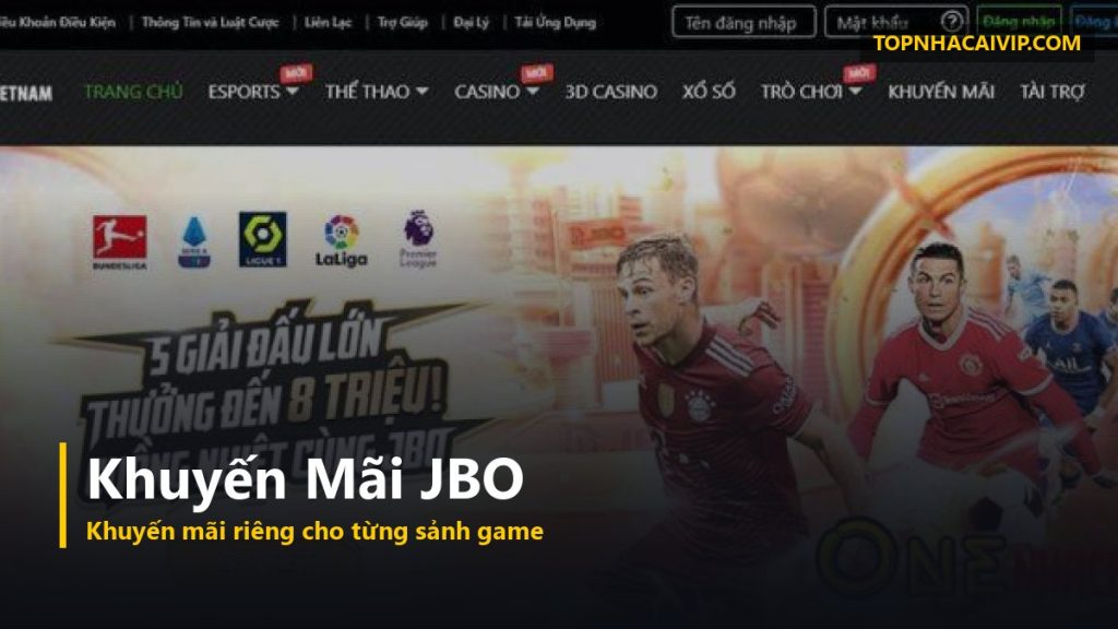 khuyến mãi nhà cái JBO