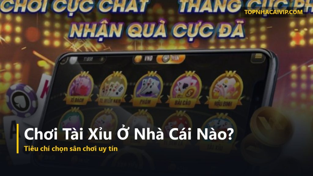 chơi tài xỉu online ở nhà cái uy tín