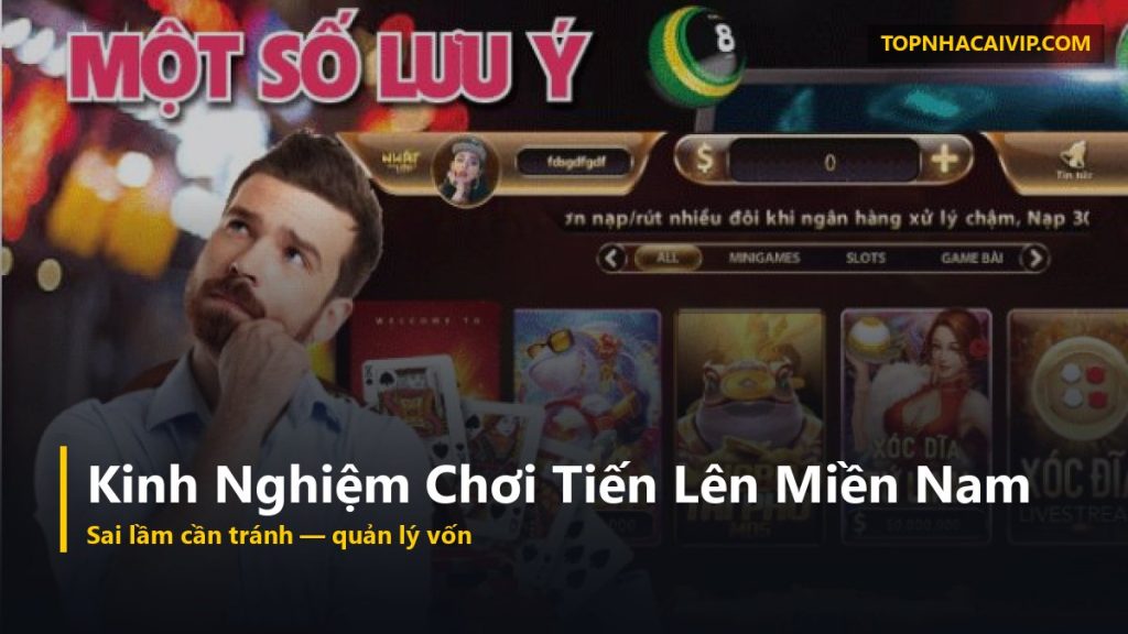 kinh nghiệm tiến lên miền nam