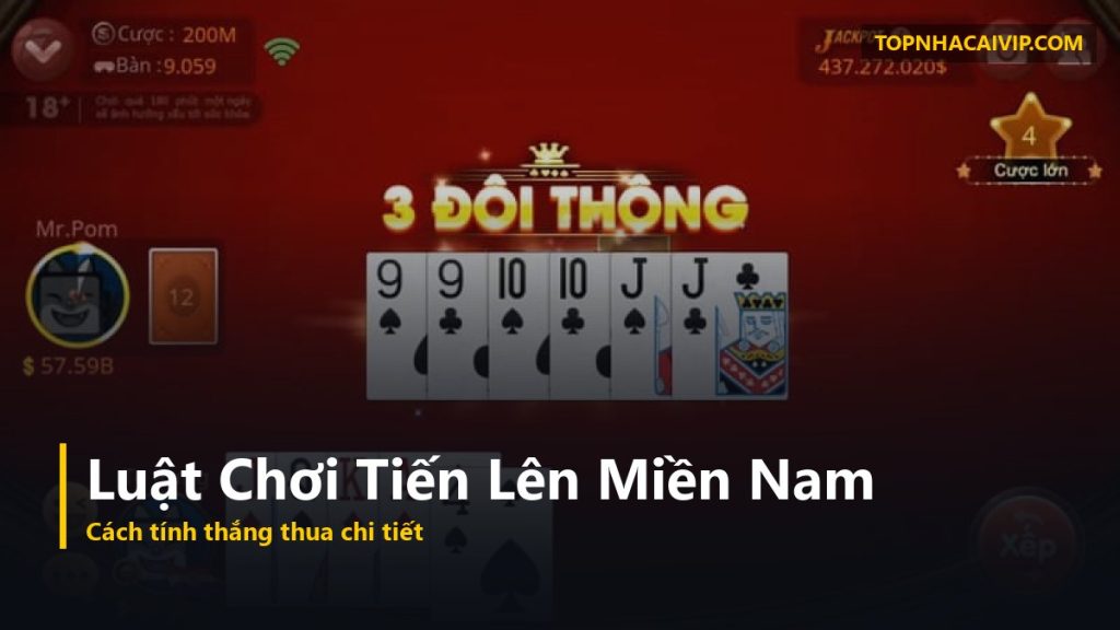 luật chơi tiến lên miền nam