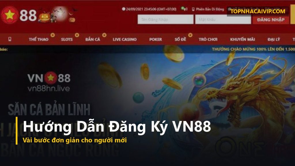 đăng ký nhà cái VN88