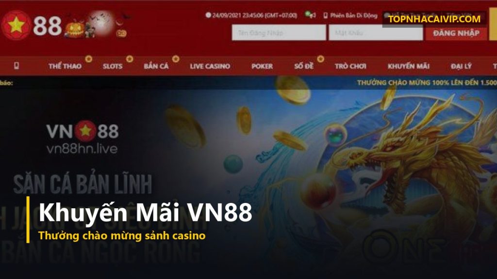 khuyến mãi nhà cái VN88